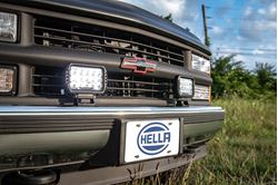 Picture of Hella 358154051 VALUEFIT 450 LED Driving Light Kit with Mounting Hardware