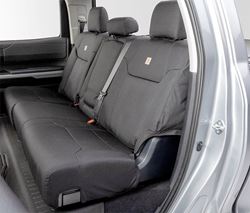 Picture of Covercraft GTF660COBK Carhartt Super Dux Custom Seat Covers Third Row 60/40 Split Bench Black
