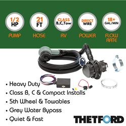 Picture of Thetford 97650 Sani-Con Turbo 400S RV Waste Macerator System