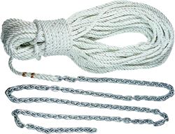 Picture of Lewmar HM15H200PX Anchor Rode 15' 5/16" G4 Chain 200' 5/8" Nylon Rope with Shackle