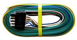 Picture of Optronics A25W5BP 25' 5-Way Flat Trailer Wiring Harness with 30" Ground