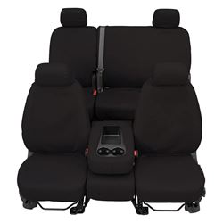 Picture of Covercraft SS7563PCCH Polycotton SeatSaver Custom Second Row Seat Cover Charcoal