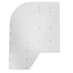 Picture of Sea Brackets SEA2306 Small Offset Trolling Motor Mounting Plate
