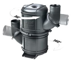 Picture of Vetus NLP50 Dual Stage Rotatable Waterlock Muffler 50mm