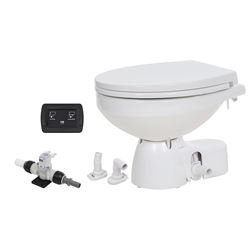Picture of Jabsco 38045-4192RSP Quiet Flush E2 Fresh Water Marine Toilet 12V Regular Bowl Soft Close