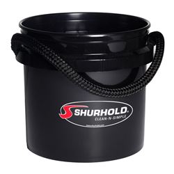 Picture of Shurhold 2432 World's Best Rope Handle Bucket 3.5 Gallon Black