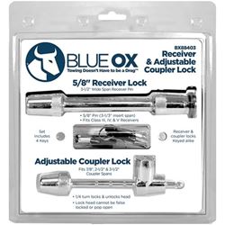Picture of Blue Ox BX88403 Adjustable Trailer Hitch Lock Set