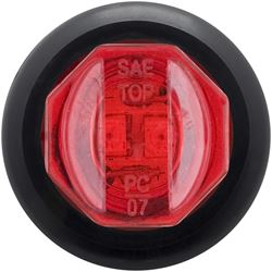 Picture of Optronics MCL11RKB Led C/M 3/4 Rnd Red Marker Lt Red 2 Diode W/Grmt