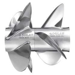 Picture of Solas 1654-160-21 Stainless Steel Front Propeller for Mercruiser Bravo Three