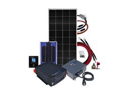 Picture of Samlex SPB-EXPLORE200 200W Solar Panel and 1500W Pure Sine Wave Inverter Complete Power Bundle Kit