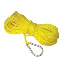 Picture of T-H Marine BE-CO-52996-DP Hollow Braid Polypropylene Anchor Line - Yellow