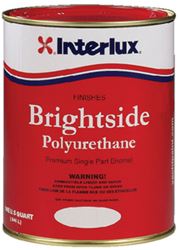 Picture of Interlux Paint Y4218/QT Brightside Polyurethane Paint - Hatteras Off-White (1990), Quart