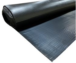 Picture of AP 022-BP7136 Rolled Coroplast Underbelly 71" x 36' Black RV Trailer Bottom Board