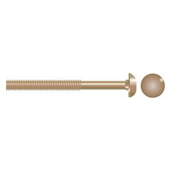 Picture of Seachoice SC2330 Carriage Bolts (Size: 5/16"-18 x 4, Option: 10)