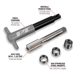 Picture of Performance Tool W86904 Thread Repair Kit M14 x 1.25mm with Stainless Steel Inserts