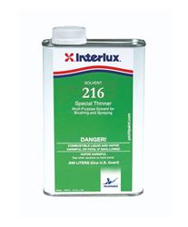Picture of Interlux Paint Y216/QT Special Thinner 216 Cold Weather Solvent Quart