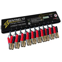 Picture of Dual Pro S10 Sentinel 10-Bank Battery Charger Maintainer 12V