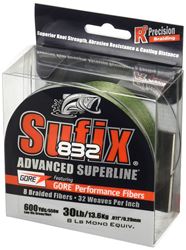 Picture of Sufix 660-280G 832 Braid Line-600 Yards (Green, 80-Pound)