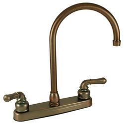 Picture of Empire Brass Company U-YOB800GSOB RV Kitchen Faucet 8" Gooseneck Spout Oil Rubbed Bronze