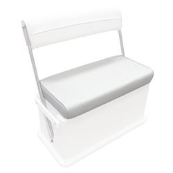 Picture of Wise Seating 8WD437SS-R-S Replacement Seat Cushion for 62 Quart Swingback Cooler Seat White