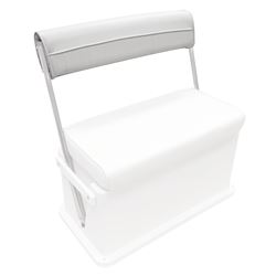 Picture of Wise Seating 8WD437SS-R-B Replacement Back Cushion for 62 Quart Swingback Cooler Seat White