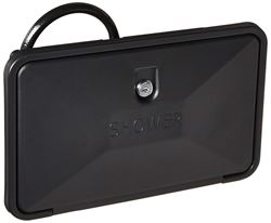 Picture of Empire Brass SHWRBOX-1-BLK RV Single Lever Exterior Shower Box Kit Black