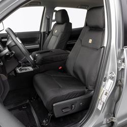 Picture of Covercraft GTC4330ABCOBK Carhartt Super Dux Custom Seat Covers Front Row Black