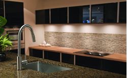 Picture of Lippert Components 719333 Pull-Down RV Kitchen Faucet Stainless Steel