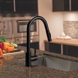 Picture of Lippert Components 2021090600 Flow Max Pull Down Kitchen Faucet Black Matte