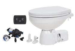 Picture of Jabsco 38245-4194RSP Quiet Flush E2 Marine Toilet Regular Bowl 24V Raw Water