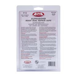 Picture of Lippert Components 862409 Alphabond TPO Roof Repair Tape 4" x 10' Black