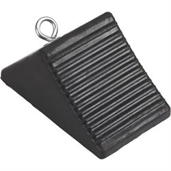 Picture of BluBird BBRWC02 Heavy Duty Rubber Wheel Chock with Eye Bolt