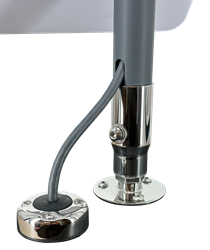 Picture of Seaview SV114STLKFB Starlink Stainless Steel 1-14 Threaded Adapter with Fixed Base