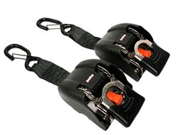 Picture of SpeedStrap 29401-Stainless 2" x 43" Stainless Steel Retractable Marine Transom Tie-Down Straps (2 Pack)
