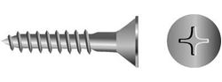 Picture of Seachoice SC3513 Phillips Wood Screws (Size: #14 x 2)