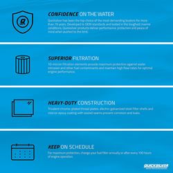 Picture of Quicksilver 8M0204703 Water Separating Fuel Filter Disc