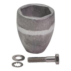Picture of Quicksilver 865182Q01 Aluminum Anode Kit for Bravo III Sterndrive Prop Nut