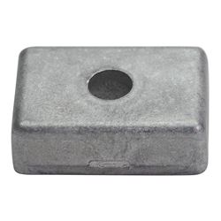 Picture of Quicksilver 875208   Square Aluminum Anode for Select Mercury 4-9.9hp Outboards
