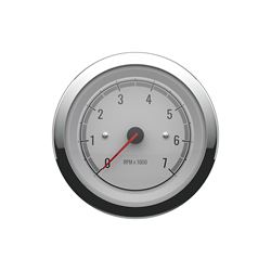 Picture of Quicksilver 8M6020074 Tachometer 7000 RPM White Chrome Bezel