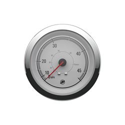 Picture of Quicksilver 8M6020075 Quicksilver 8M6020075 Speedometer (45mph), White/Chrome