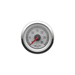 Picture of Quicksilver 8M6020079 Water Pressure Gauge 0-30 PSI White Chrome