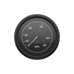 Picture of Quicksilver 8M6020100 Quicksilver 8M6020100 Speedometer (65mph), Black/Matte Black