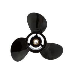 Picture of Quicksilver QA2196R Black Diamond 3-Blade Aluminum Propeller 9.5 x 11 RH