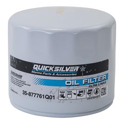 Picture of Quicksilver 877761Q01 Oil Filter for Mercury Mariner 75-115hp 150hp EFI 4-Stroke Outboards