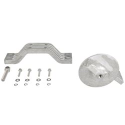 Picture of Quicksilver 8M6007990   Aluminum Anode Kit for Yamaha Counter Rotating 150hp Outboards