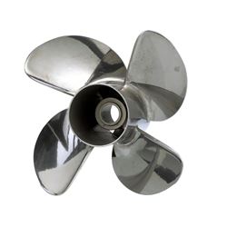 Picture of Quicksilver 8M0103528 Q4 Propeller 14.6" x 19" 4-Blade Stainless Steel RH