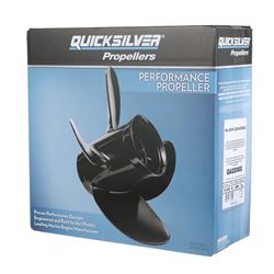 Picture of Quicksilver QA2208X Black Diamond 3-Blade Aluminum Propeller 13.75x15 RH