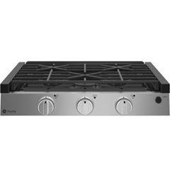 Picture of GE Appliances PLU621RTSS 21-Inch Profile Rangetop 3-Burner Liquid Propane Stainless Steel