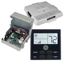 Picture of GE Appliances RVACNKITB Electronic Non-Ducted Recirculating Range Hood Upgrade Kit - Black