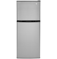 Picture of GE Appliances GPV10FSNSB-R 9.8 Cu Ft 12V Top-Freezer Refrigerator Stainless Steel Right Hinge